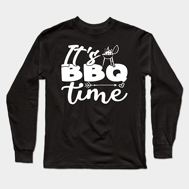 It´s BBQ Time Long Sleeve T-Shirt by Schimmi